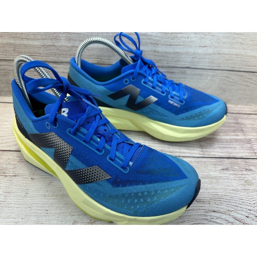 New Balance FuelCell Rebel v4 Women's Blue Running Shoes Size 9 B WFCXLB4